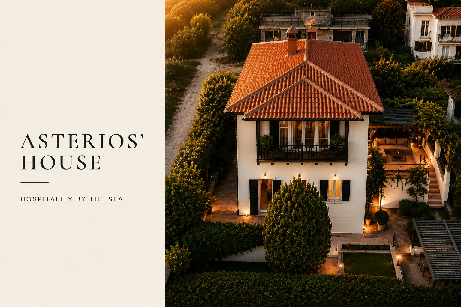 Asterios' House hospitality villa by the sea