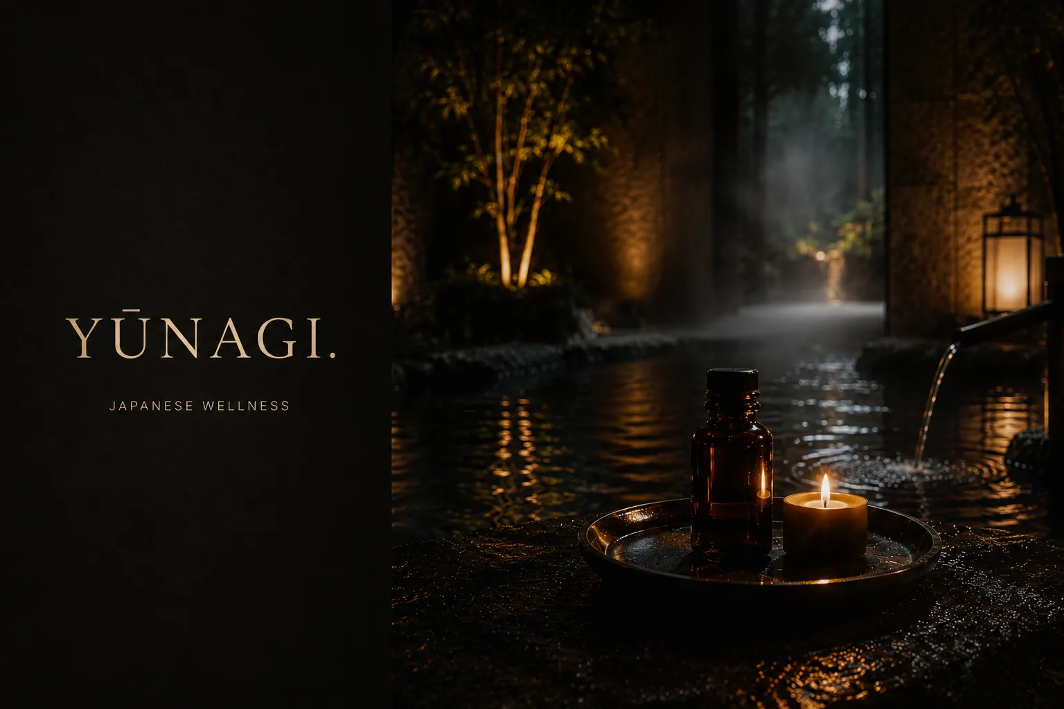 Yunagi Japanese wellness brand site